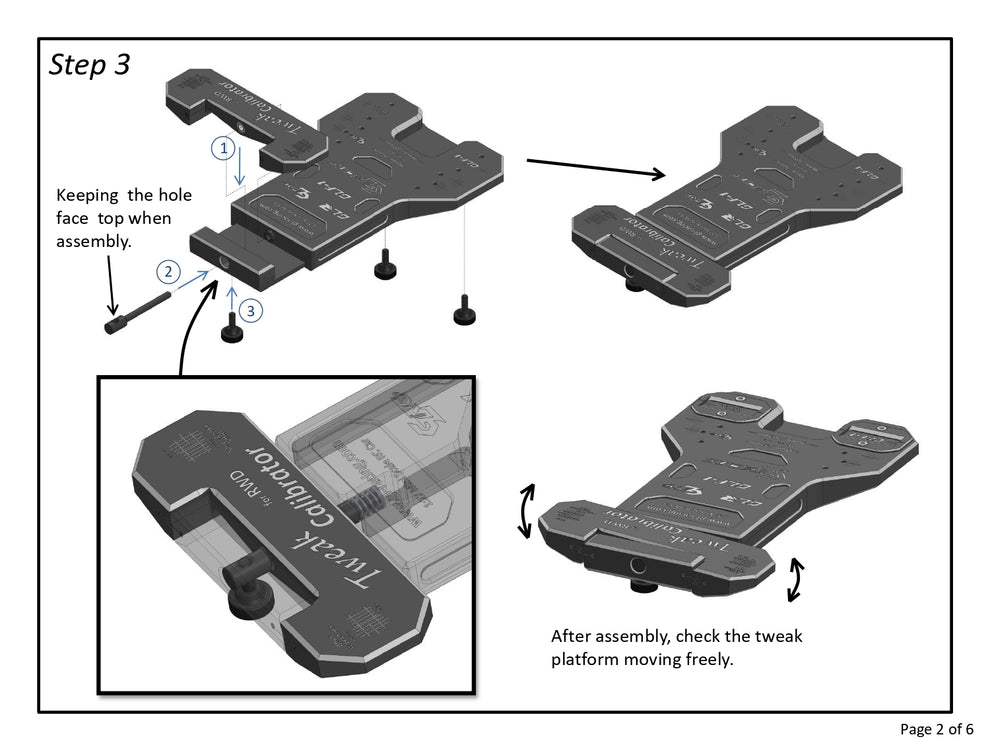 GL Tweak Calibrator Stand - Blue – Karc Model